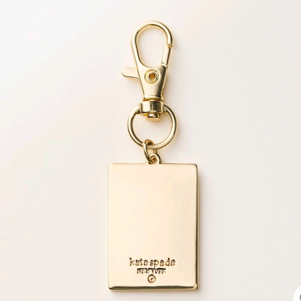 NWT, kate spade new york x Target, Playing Card Bag Charm Keychain - Picture 2 of 11